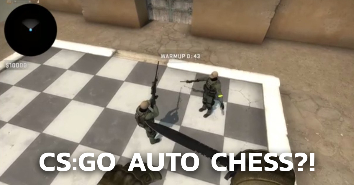 เอามั่ง! แฟนเกมโชว์ผลงาน Auto Chess CS:GO!